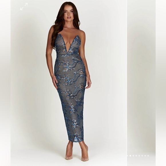 MESHKI Harriet Sequin Dress - Picture 1 of 9